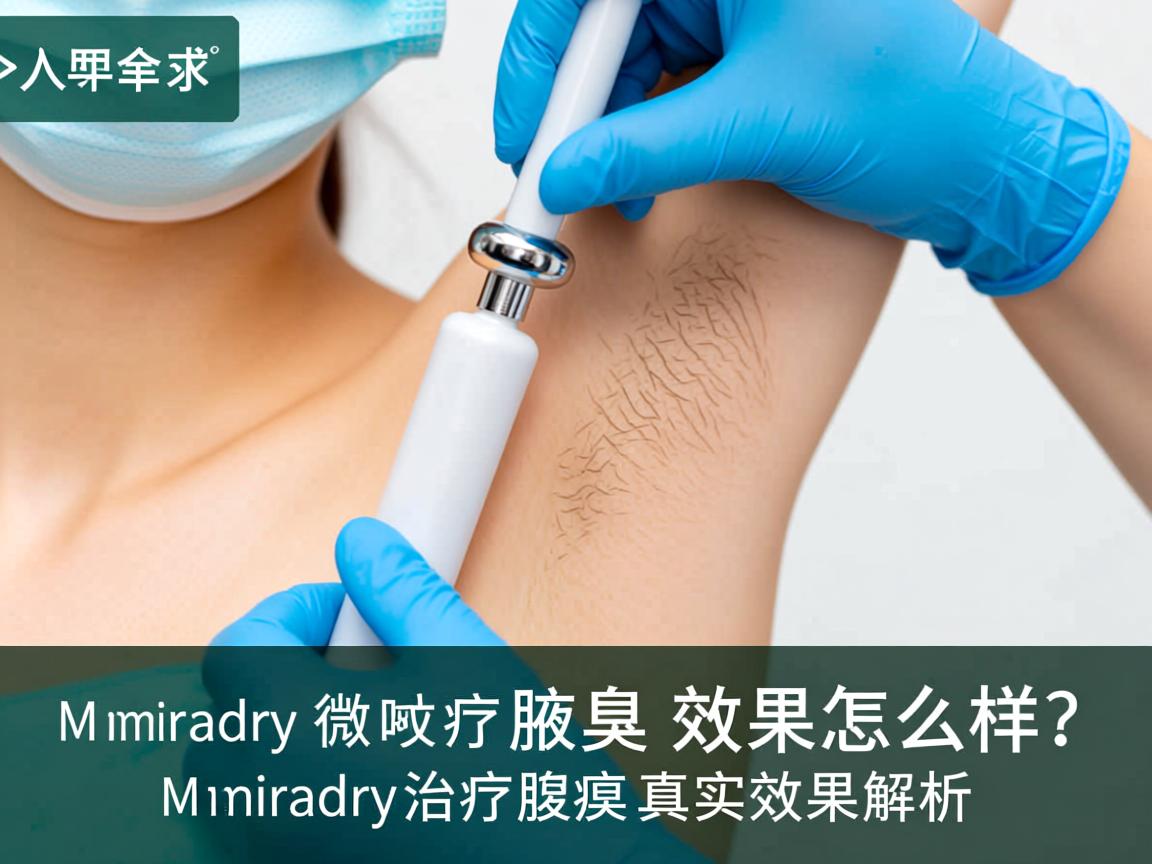 Miradry微波治疗腋臭效果怎么样？Miradry治疗腋臭真实效果解析