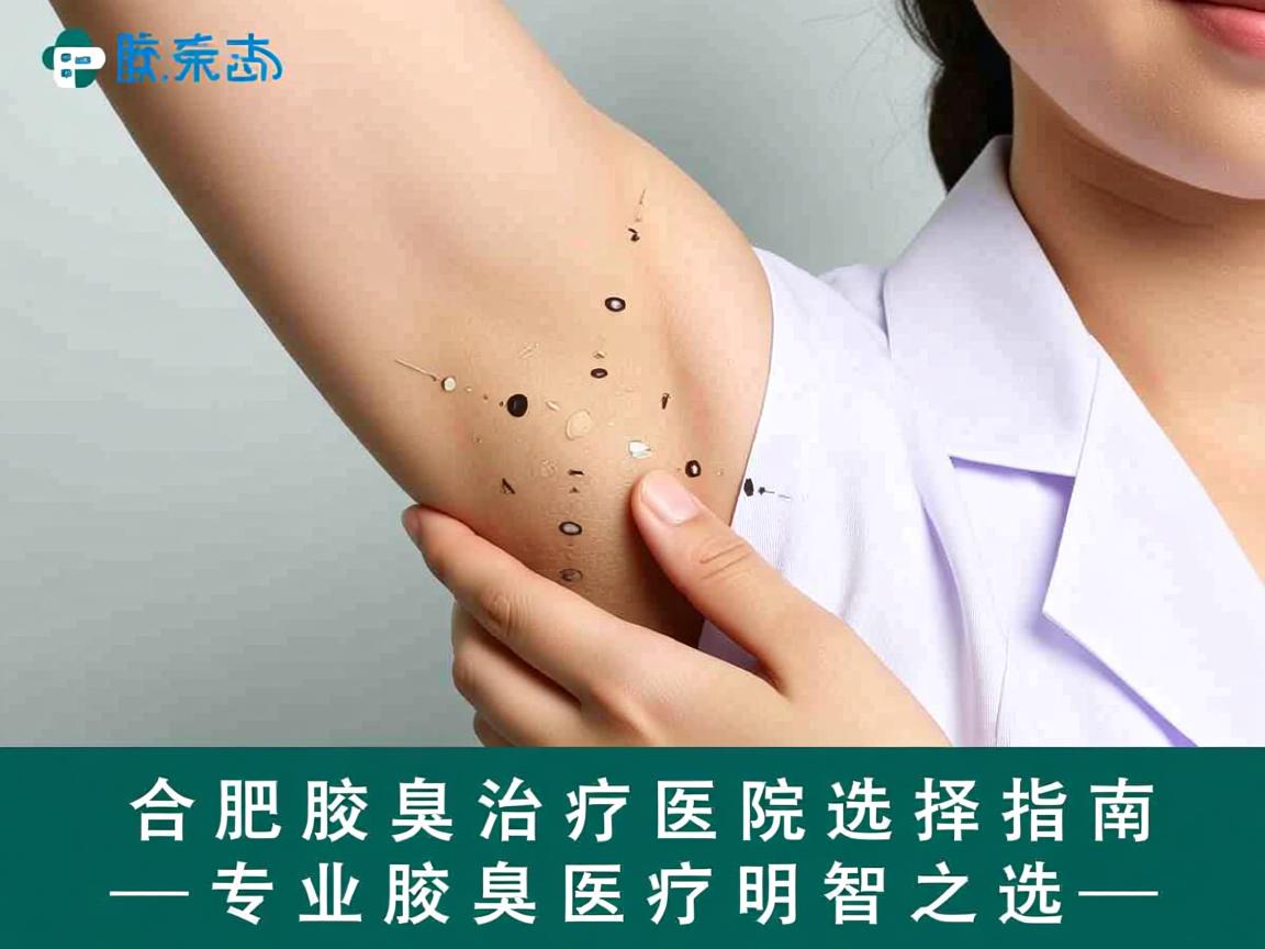 合肥腋臭治疗医院选择指南，专业腋臭医疗的明智之选