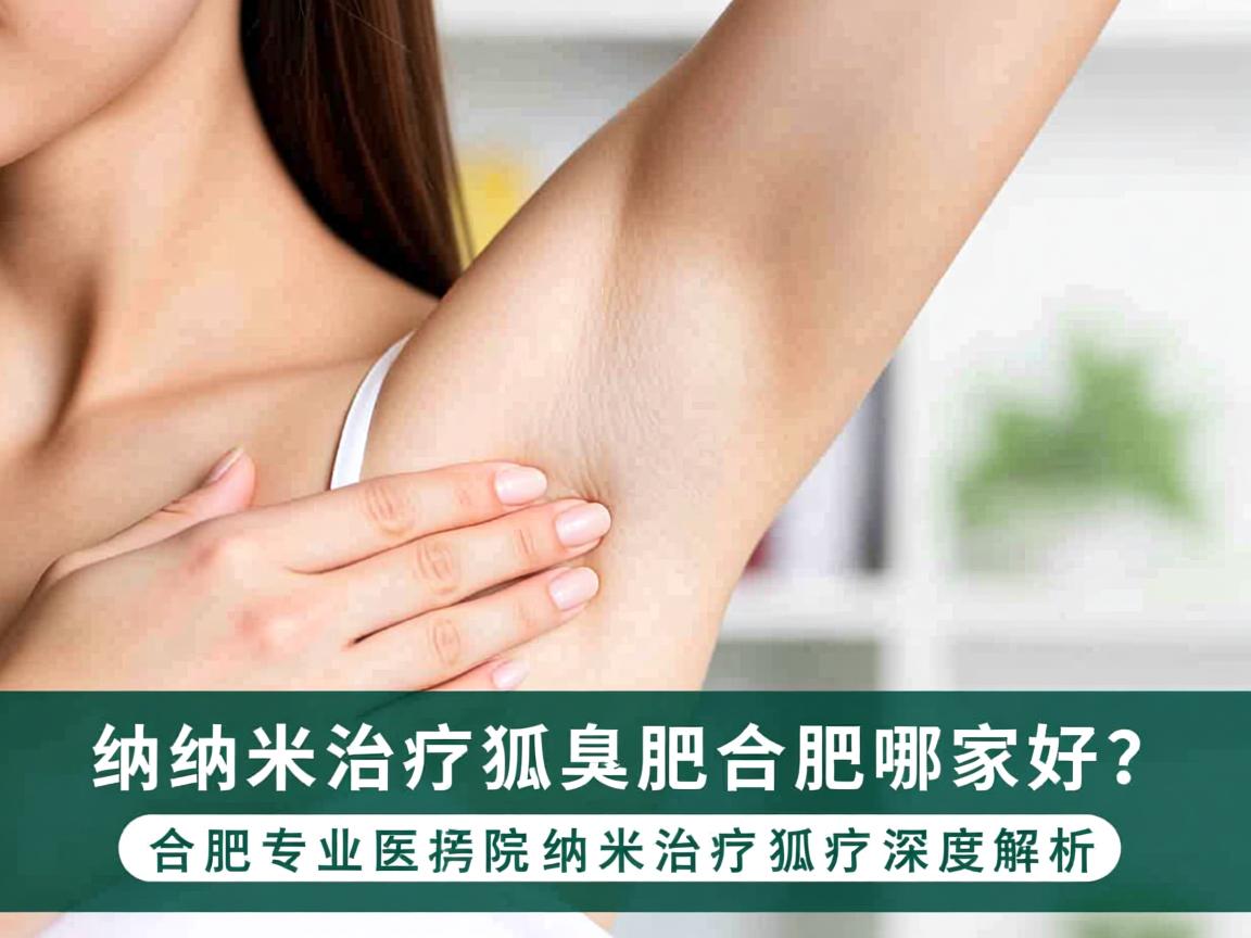 纳米治疗狐臭合肥哪家好？合肥专业医院纳米治疗狐臭深度解析