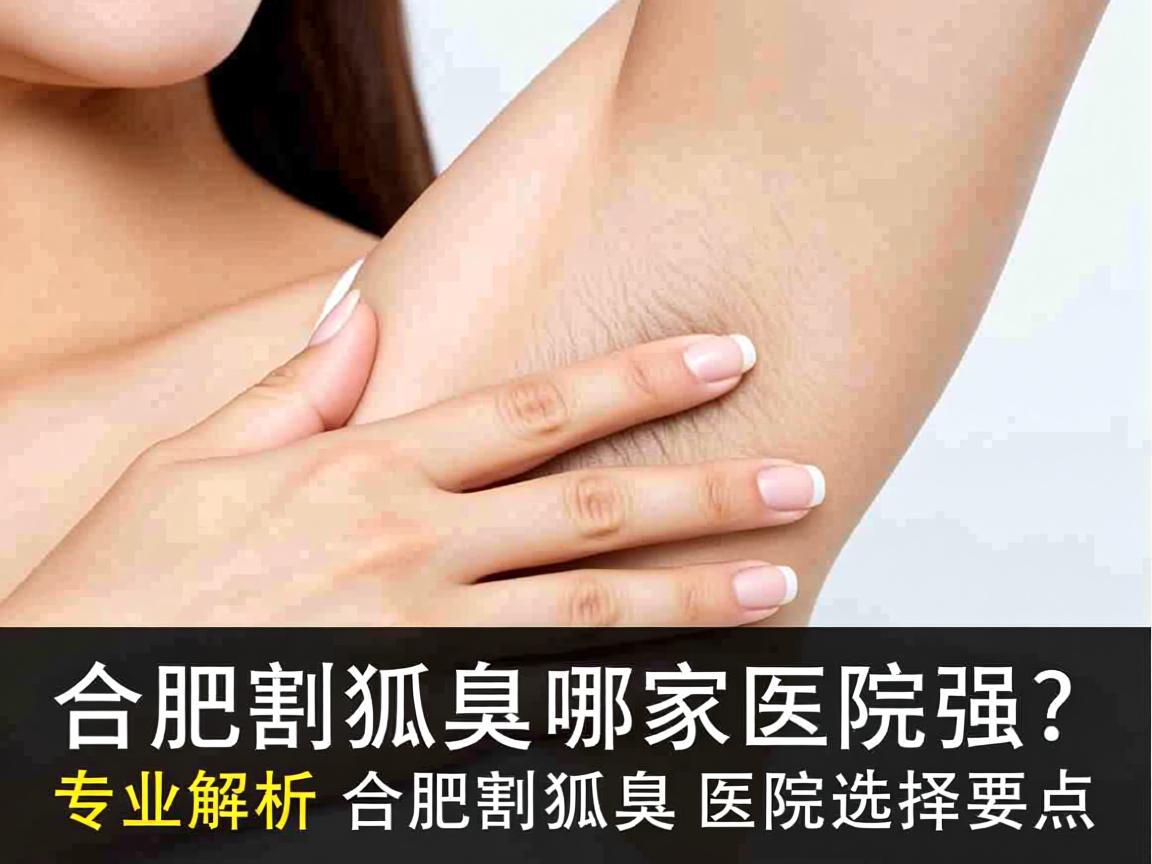 合肥割狐臭哪家医院强？专业解析合肥割狐臭医院选择要点