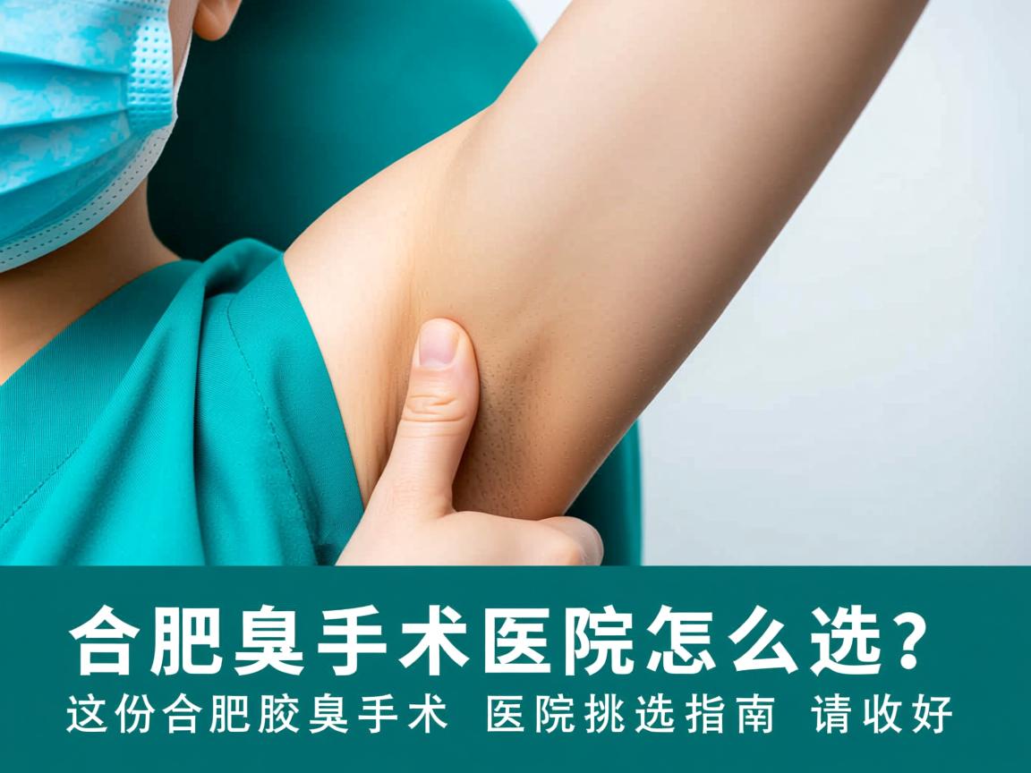 合肥腋臭手术医院怎么选?这份合肥腋臭手术医院挑选指南请收好 合肥腋臭手术医院怎么选?这份合肥腋臭手术医院挑选指南请收好