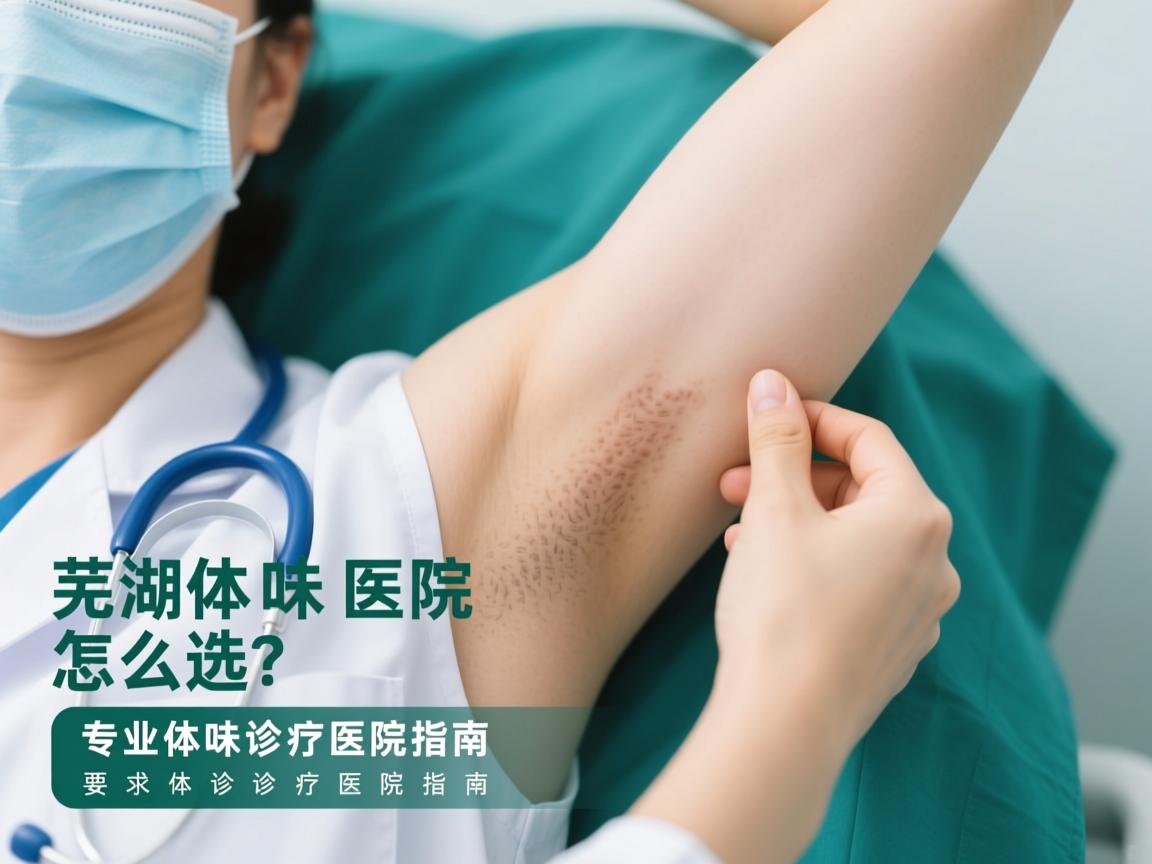 芜湖体味医院怎么选？专业体味诊疗医院指南
