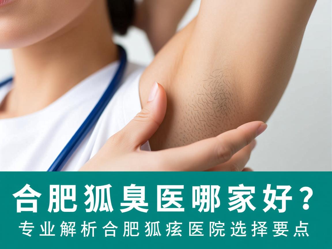 合肥狐臭医院哪家好？专业解析合肥狐臭医院选择要点