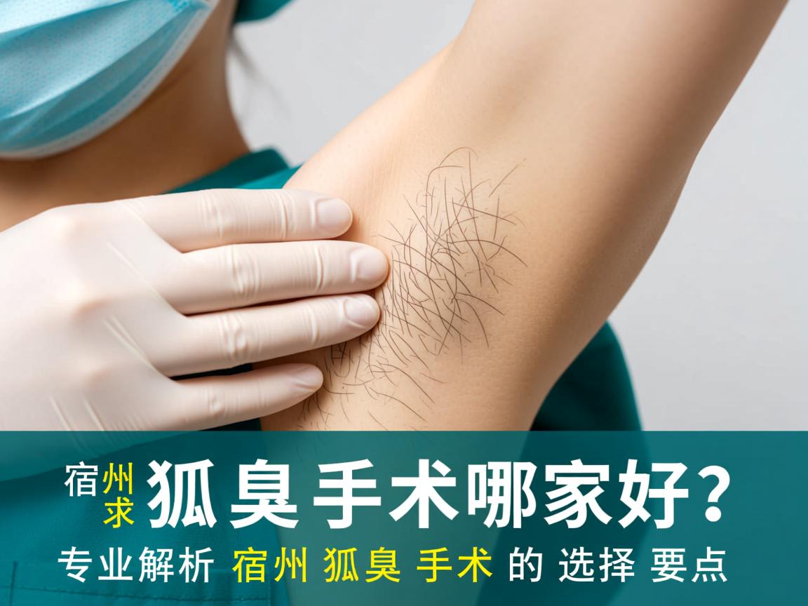 宿州狐臭手术哪家好?专业解析宿州狐臭手术的选择要点 宿州狐臭手术哪家好?专业解析宿州狐臭手术的选择要点