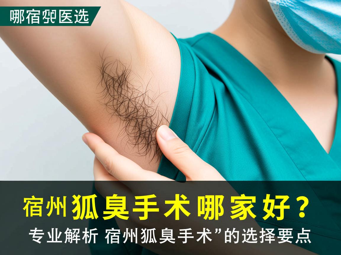 宿州狐臭手术哪家好?专业解析宿州狐臭手术的选择要点 宿州狐臭手术哪家好?专业解析宿州狐臭手术的选择要点
