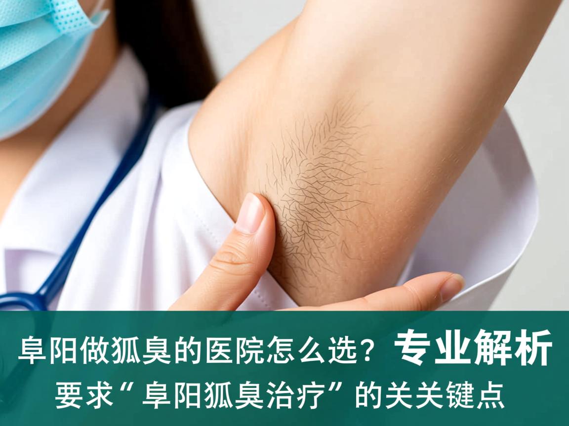 阜阳做狐臭的医院怎么选?专业解析阜阳狐臭治疗的关键点 阜阳做狐臭的医院怎么选?专业解析阜阳狐臭治疗的关键点