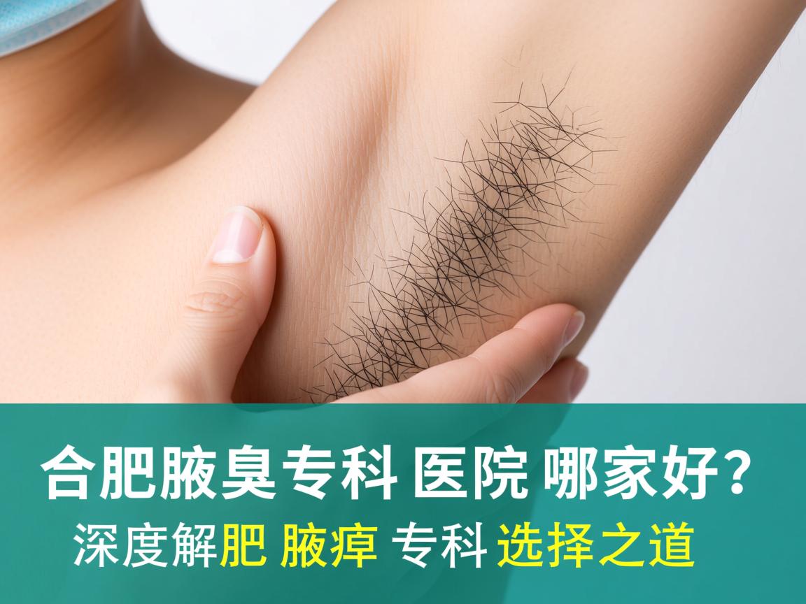合肥腋臭专科医院哪家好?深度解析合肥腋臭专科的选择之道 合肥腋臭专科医院哪家好?深度解析合肥腋臭专科的选择之道