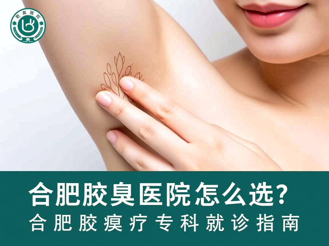 合肥腋臭医院怎么选？合肥腋臭专科就诊指南
