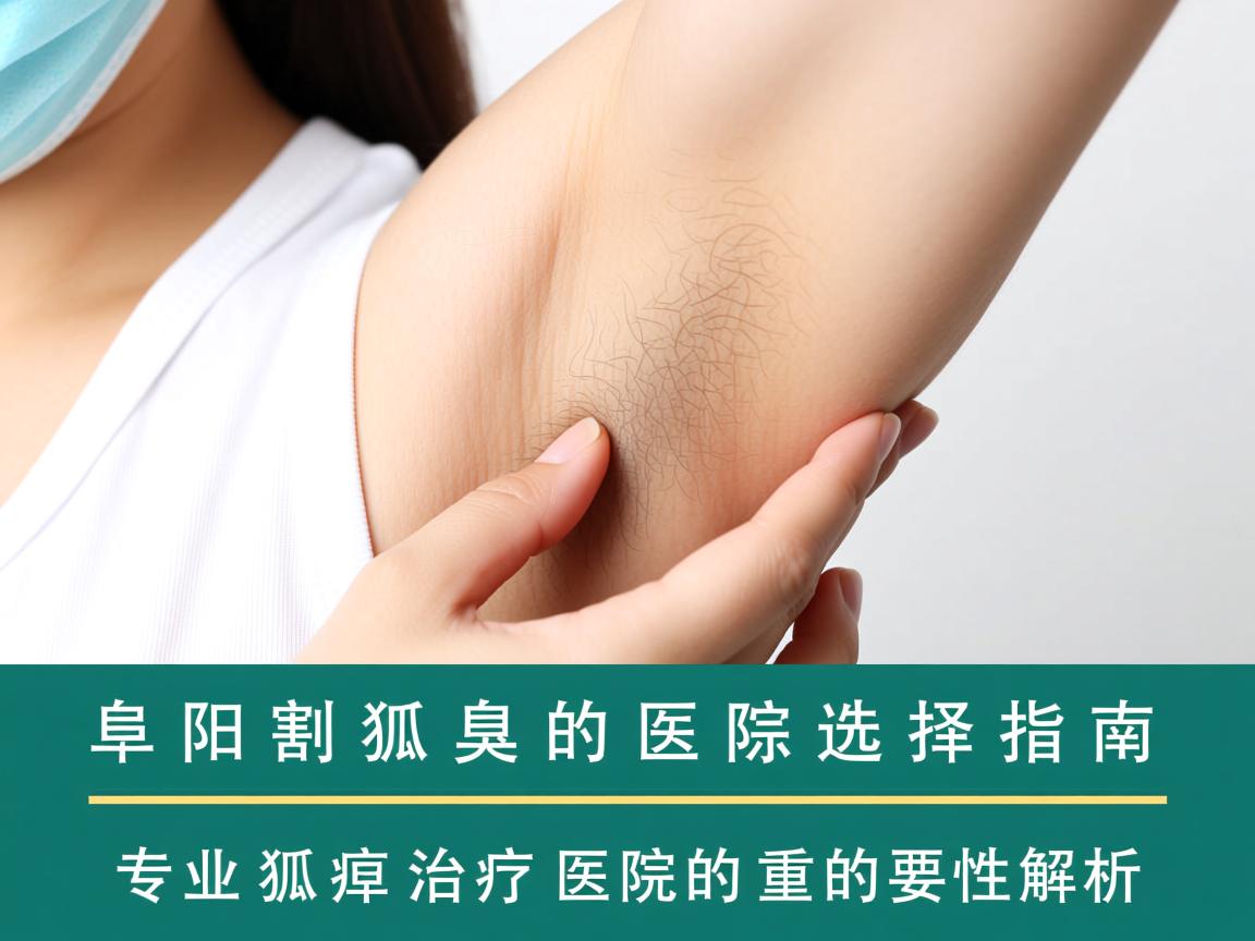 阜阳割狐臭的医院选择指南，专业狐臭治疗医院的重要性解析