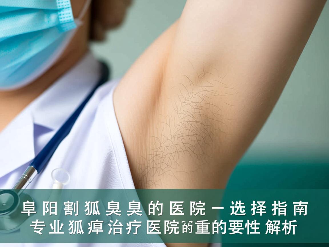 阜阳割狐臭的医院选择指南，专业狐臭治疗医院的重要性解析
