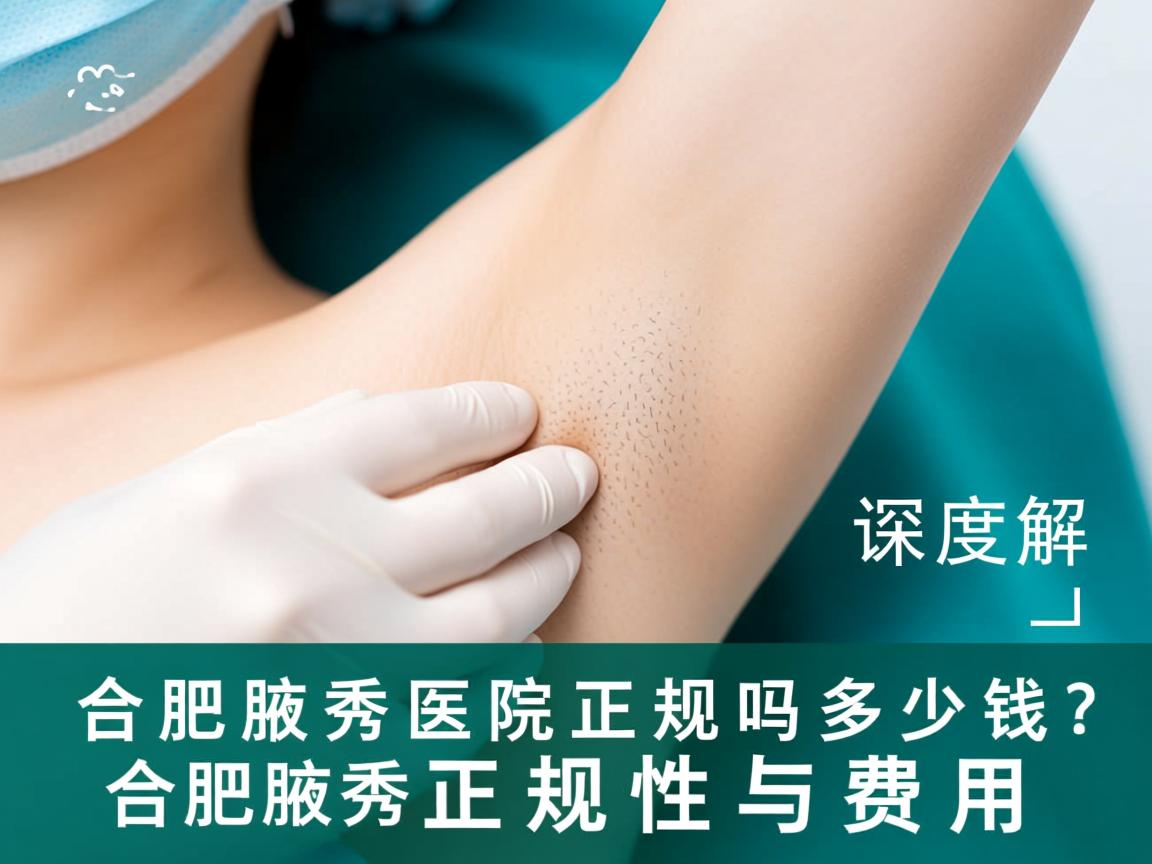 合肥腋秀医院正规吗多少钱?深度解析合肥腋秀正规性与费用 合肥腋秀医院正规吗多少钱?深度解析合肥腋秀正规性与费用