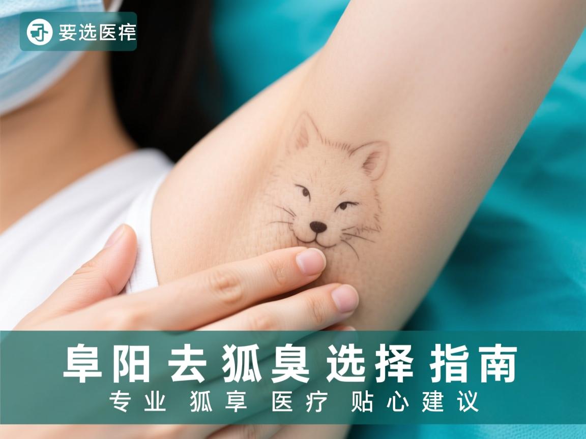 阜阳去狐臭选择指南，专业狐臭医疗的贴心建议