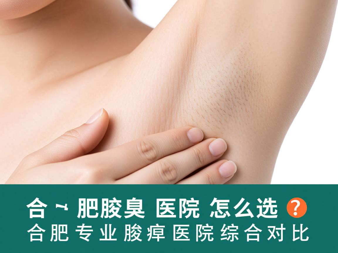 合肥腋臭医院怎么选？合肥专业腋臭医院综合对比
