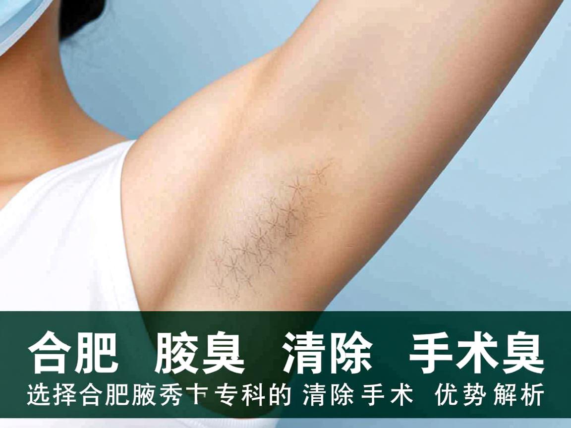 合肥腋臭清除手术,选择合肥腋秀专科的清除手术优势解析 合肥腋臭清除手术,选择合肥腋秀专科的清除手术优势解析