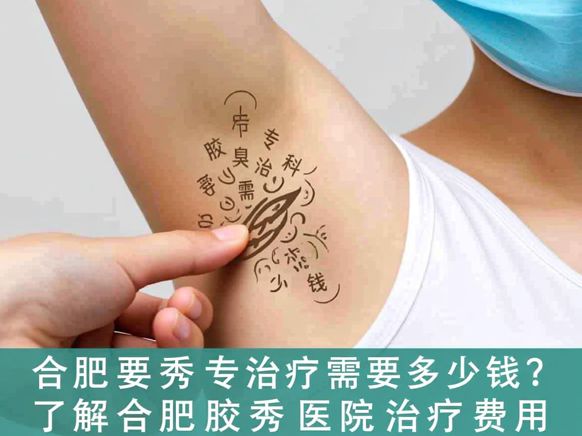 合肥腋秀腋臭专科治疗需要多少钱？了解合肥腋秀医院治疗费用