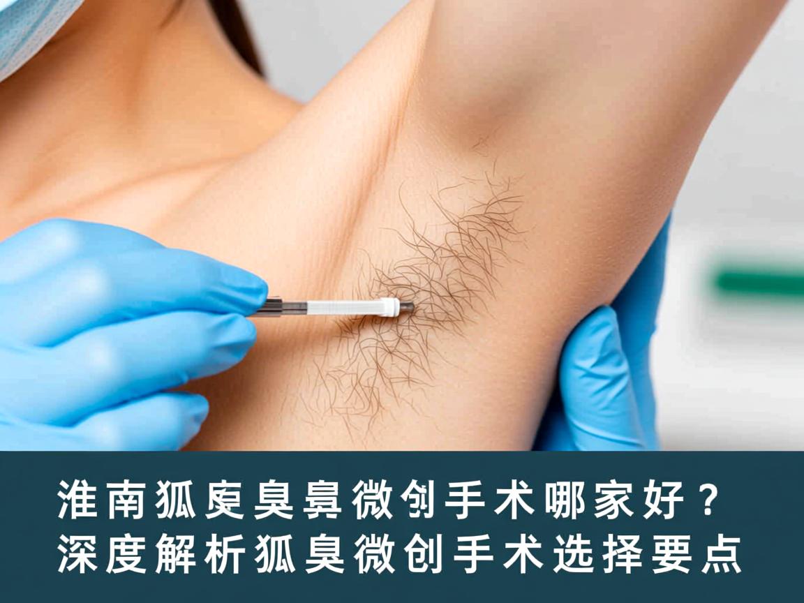 淮南狐臭微创手术哪家好？深度解析狐臭微创手术选择要点