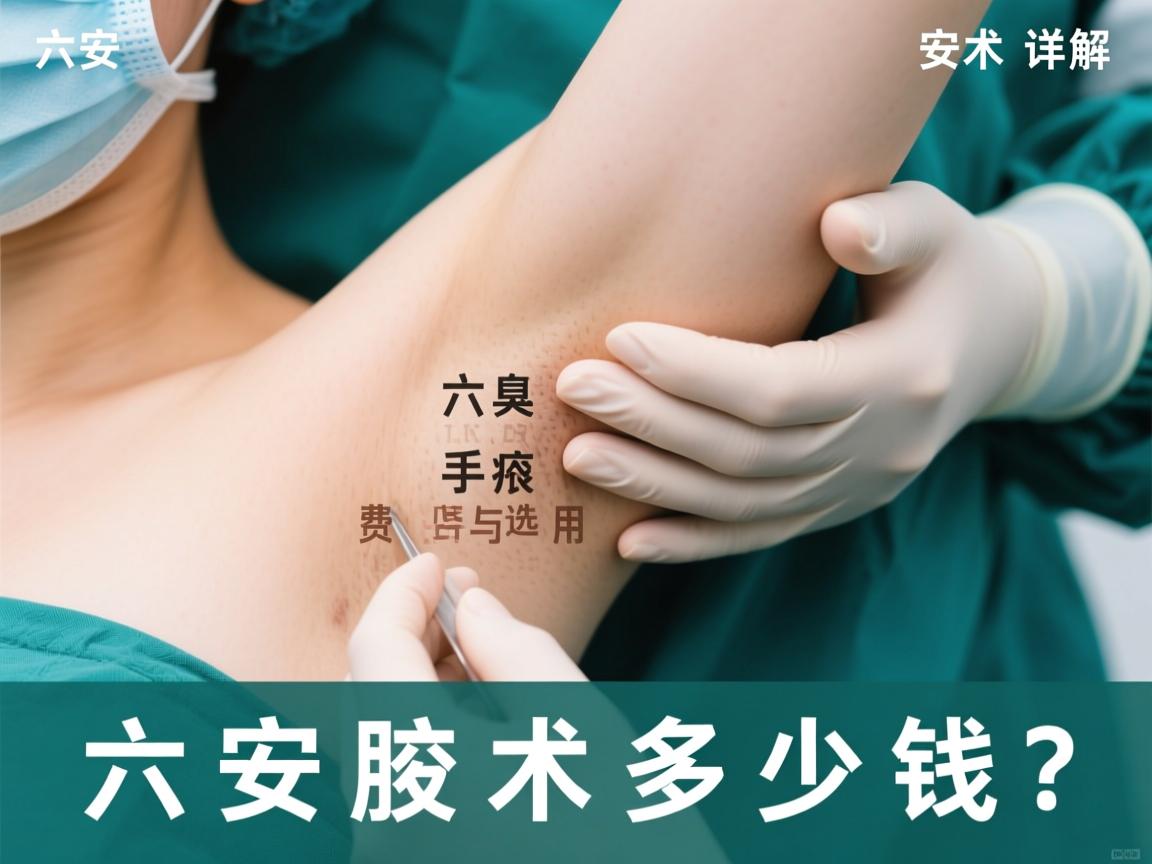 六安腋臭手术多少钱？详解六安腋臭手术费用与选择