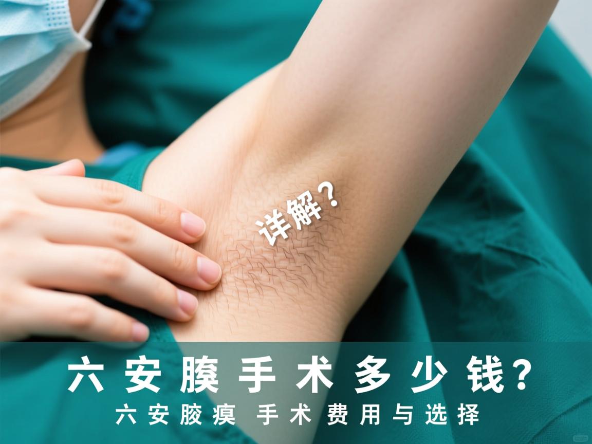 六安腋臭手术多少钱？详解六安腋臭手术费用与选择