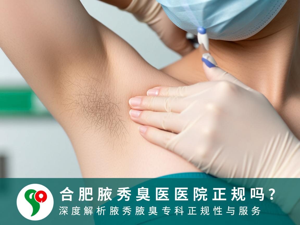 合肥腋秀腋臭医院正规吗？深度解析腋秀腋臭专科正规性与服务