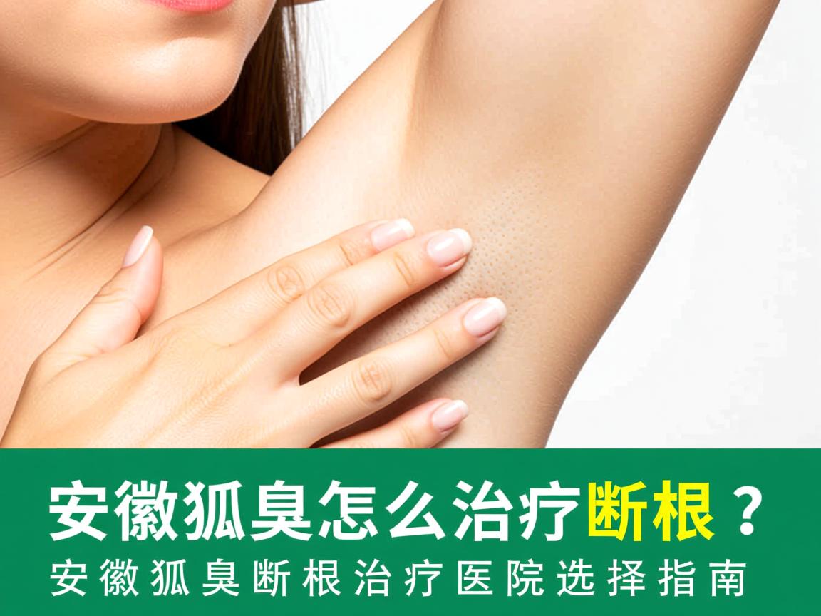 安徽狐臭怎么治疗断根？安徽狐臭断根治疗医院选择指南