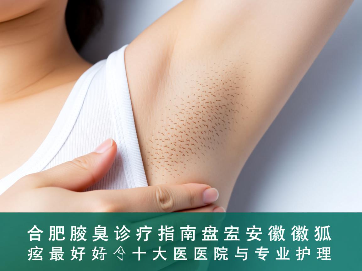 合肥腋臭诊疗指南，盘点安徽治狐臭最好的十大医院与专业护理