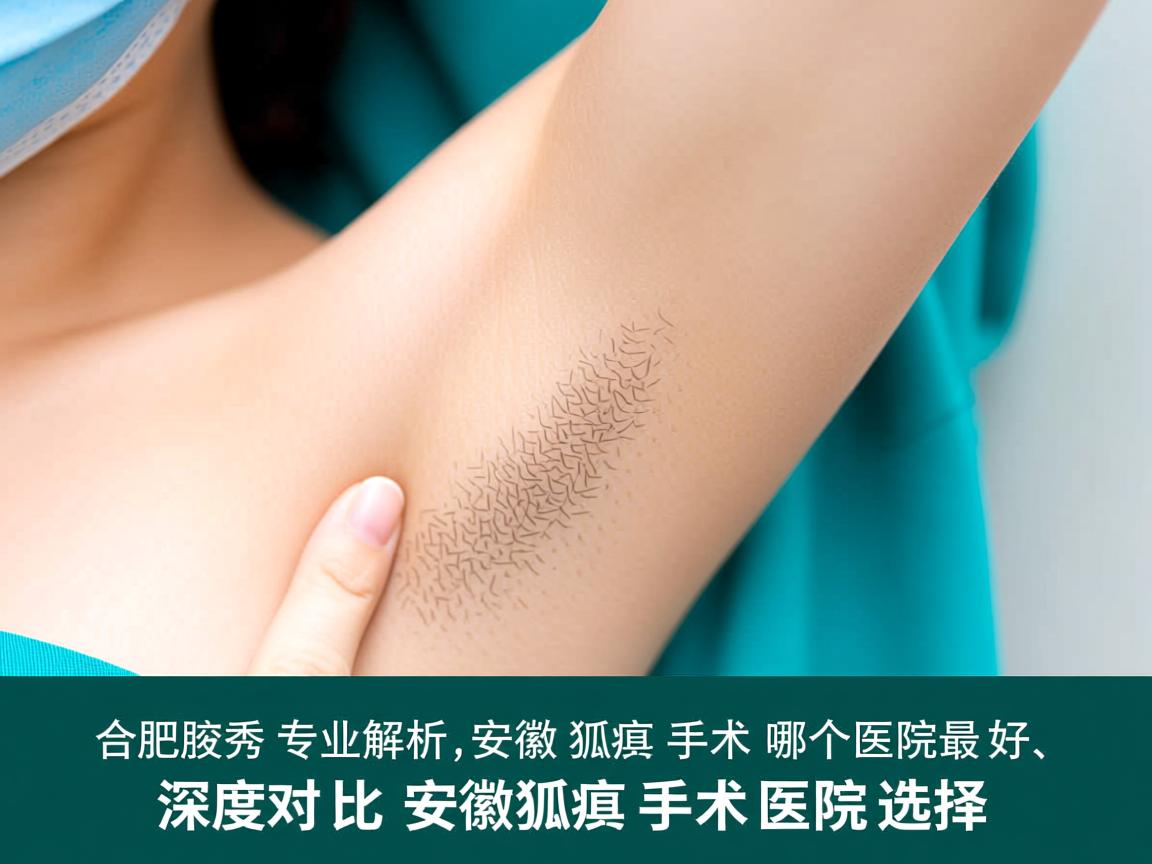 合肥腋秀专业解析，安徽狐臭手术哪个医院最好，深度对比安徽狐臭手术医院选择