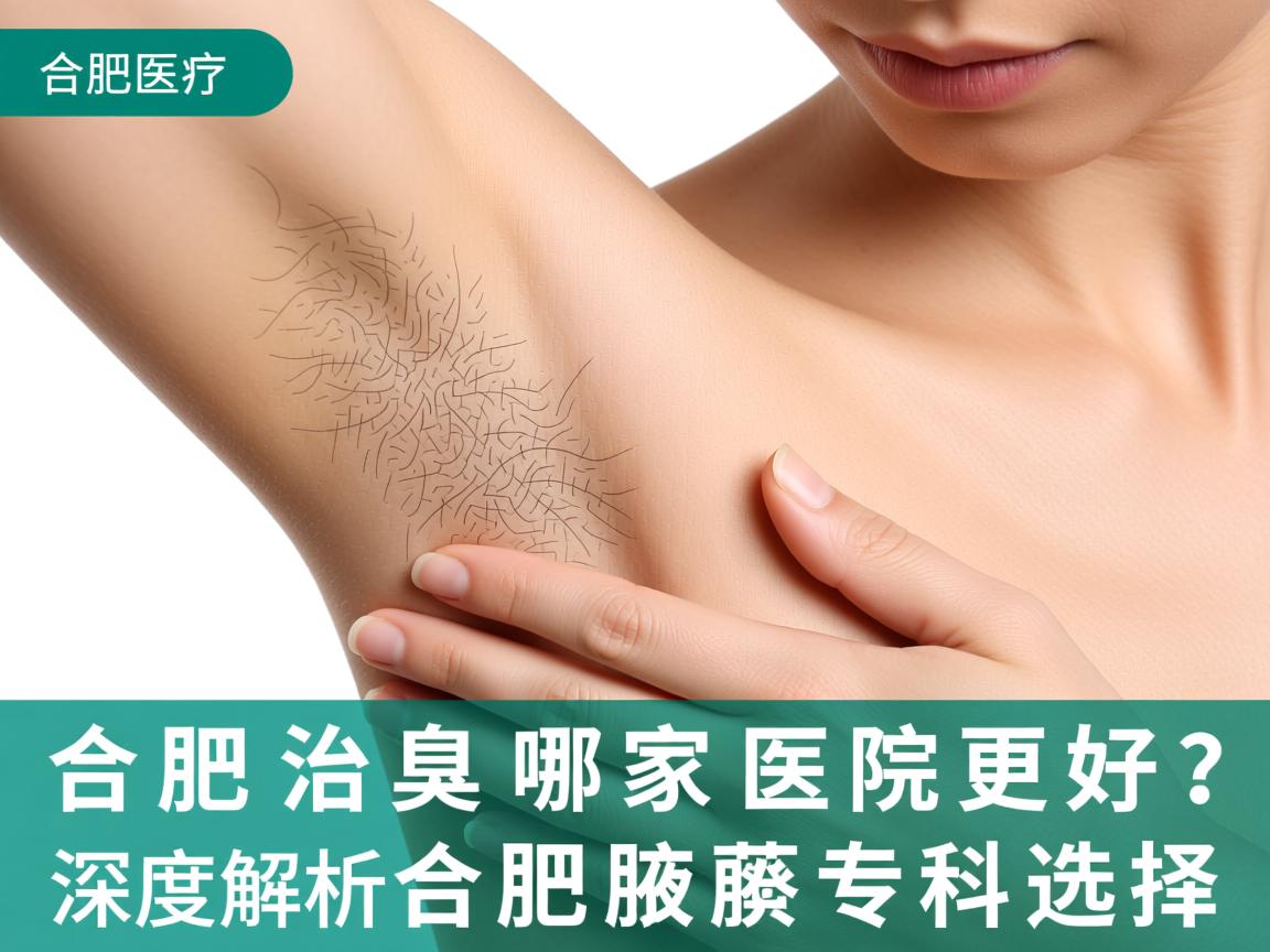 合肥治腋臭哪家医院更好？深度解析合肥腋臭专科选择