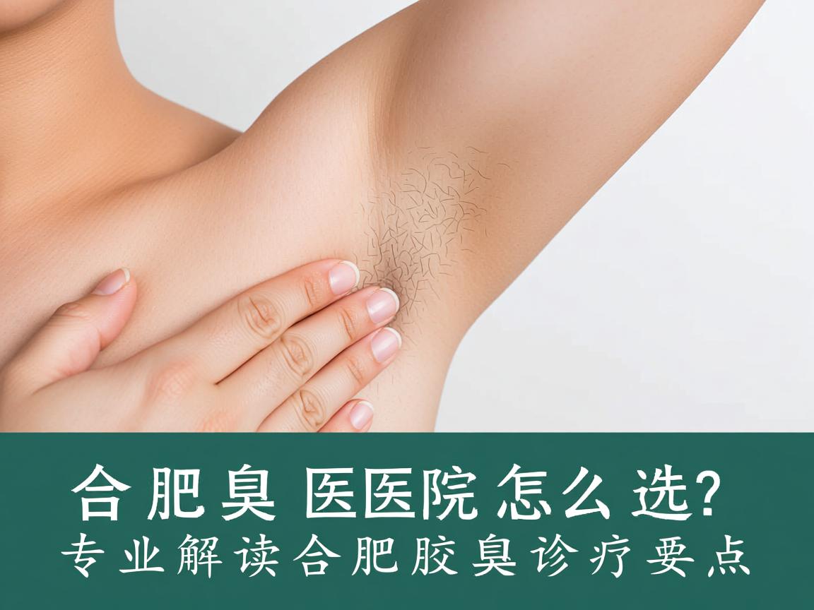 合肥腋臭医院怎么选？专业解读合肥腋臭诊疗要点