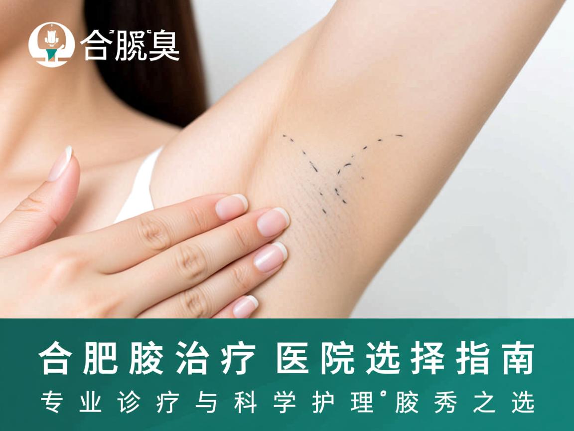 合肥腋臭治疗医院选择指南，专业诊疗与科学护理的腋秀之选