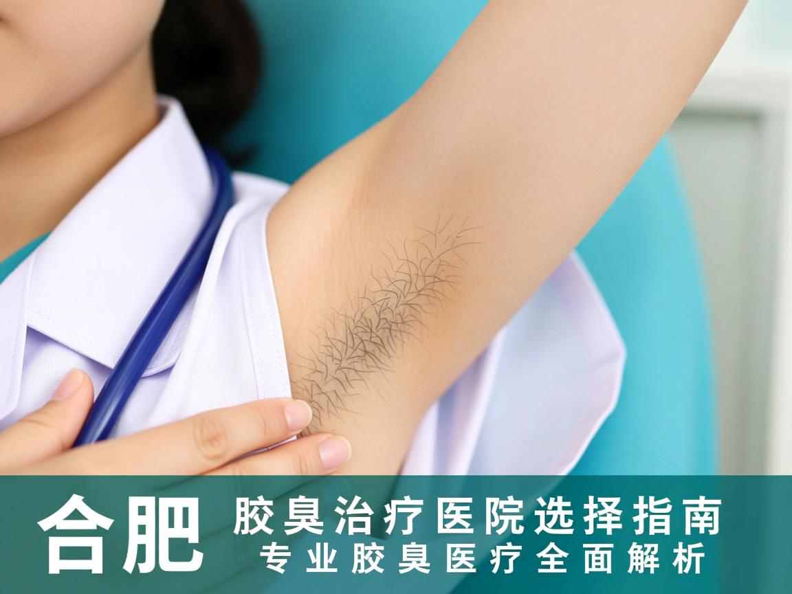 合肥腋臭治疗医院选择指南，专业腋臭医疗的全面解析