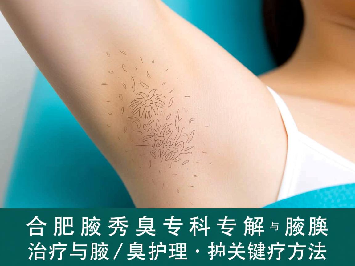 合肥腋秀腋臭专科，专业解析腋臭治疗与腋臭护理的关键方法