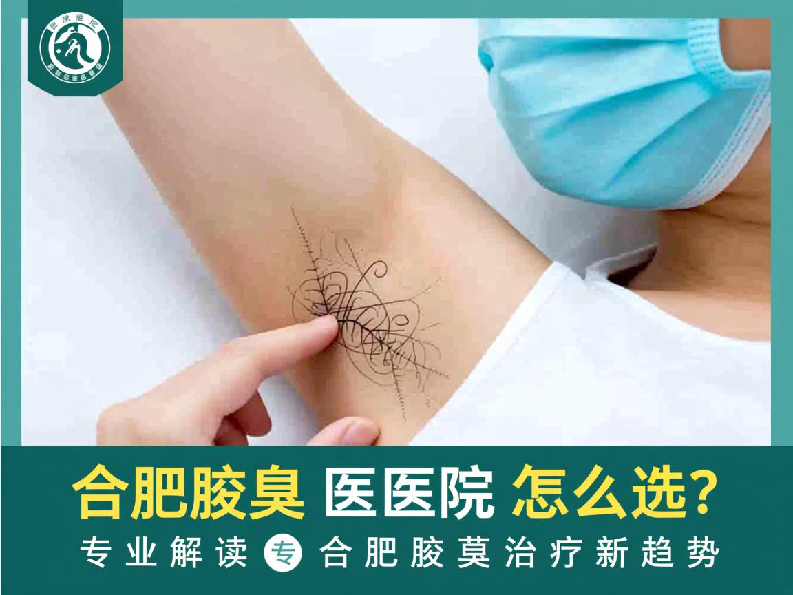 合肥腋臭医院怎么选？专业解读合肥腋臭治疗新趋势