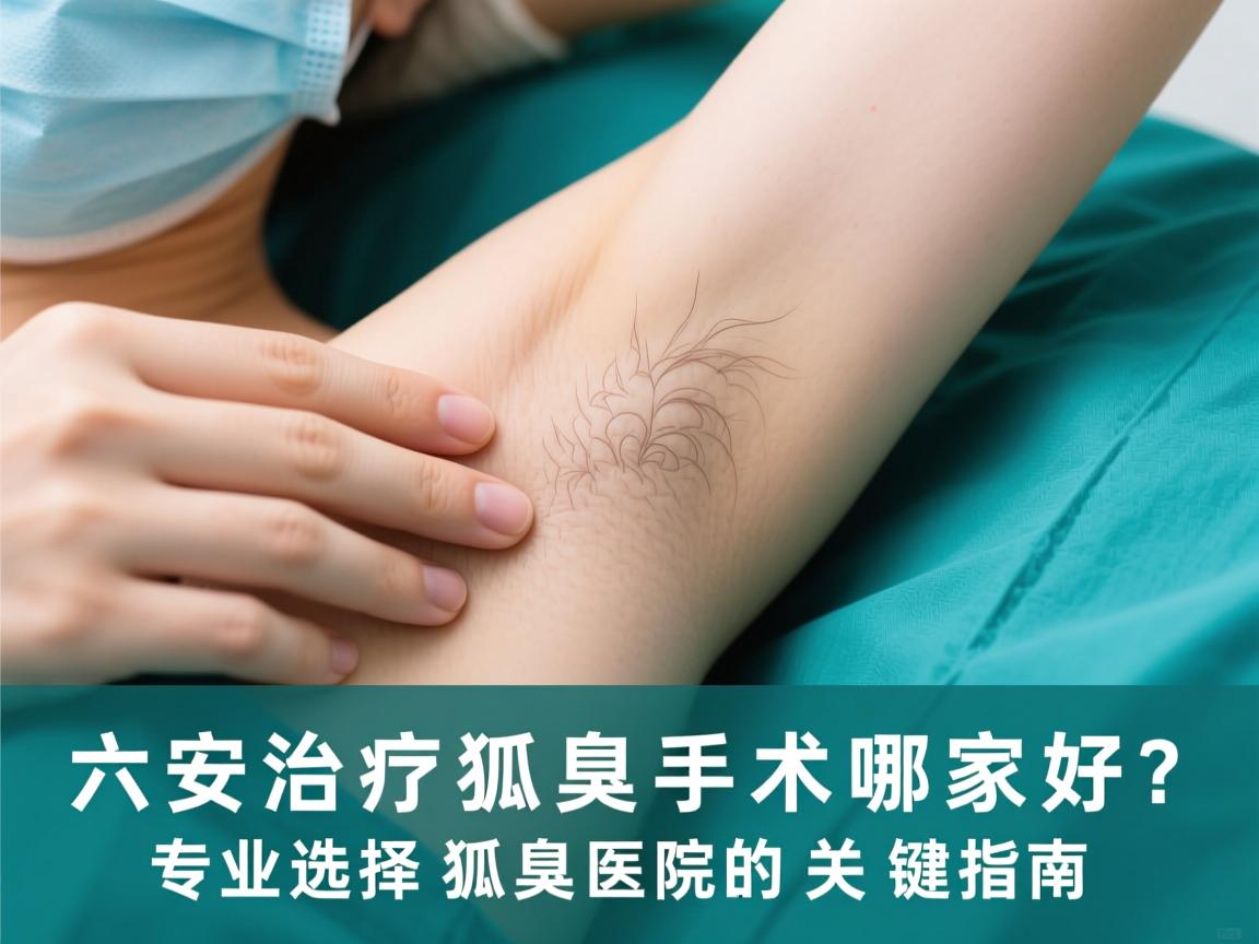 六安治疗狐臭手术哪家好?专业选择狐臭医院的关键指南 六安治疗狐臭手术哪家好?专业选择狐臭医院的关键指南