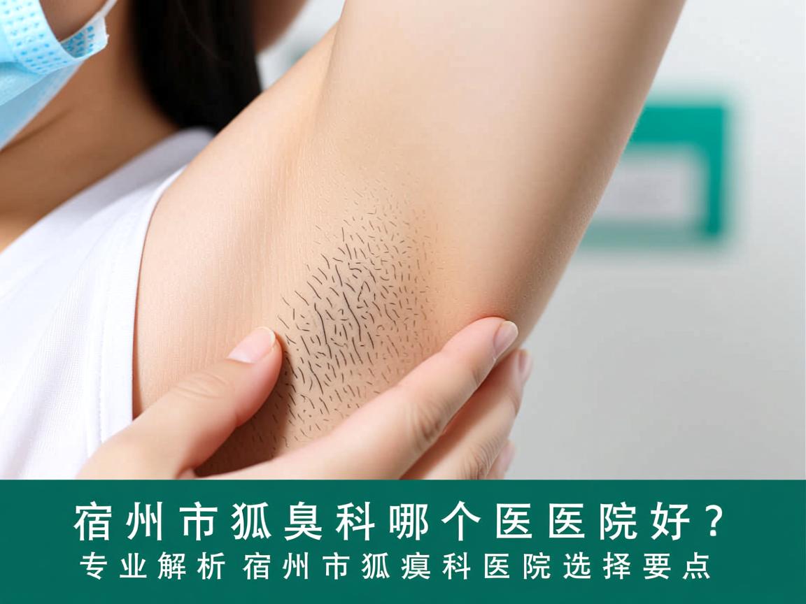 宿州市狐臭科哪个医院好?专业解析宿州市狐臭科医院选择要点 宿州市狐臭科哪个医院好?专业解析宿州市狐臭科医院选择要点