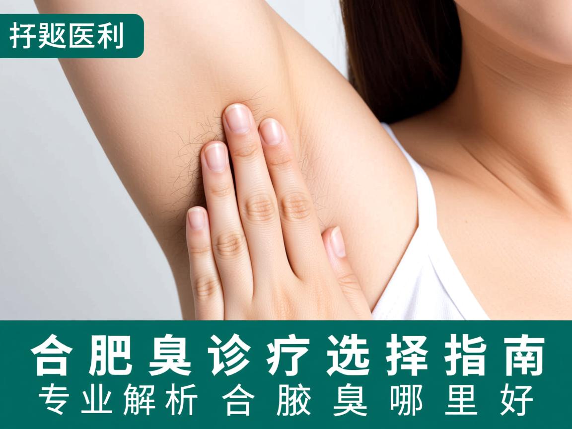 合肥腋臭诊疗选择指南，专业解析合肥腋臭哪里好