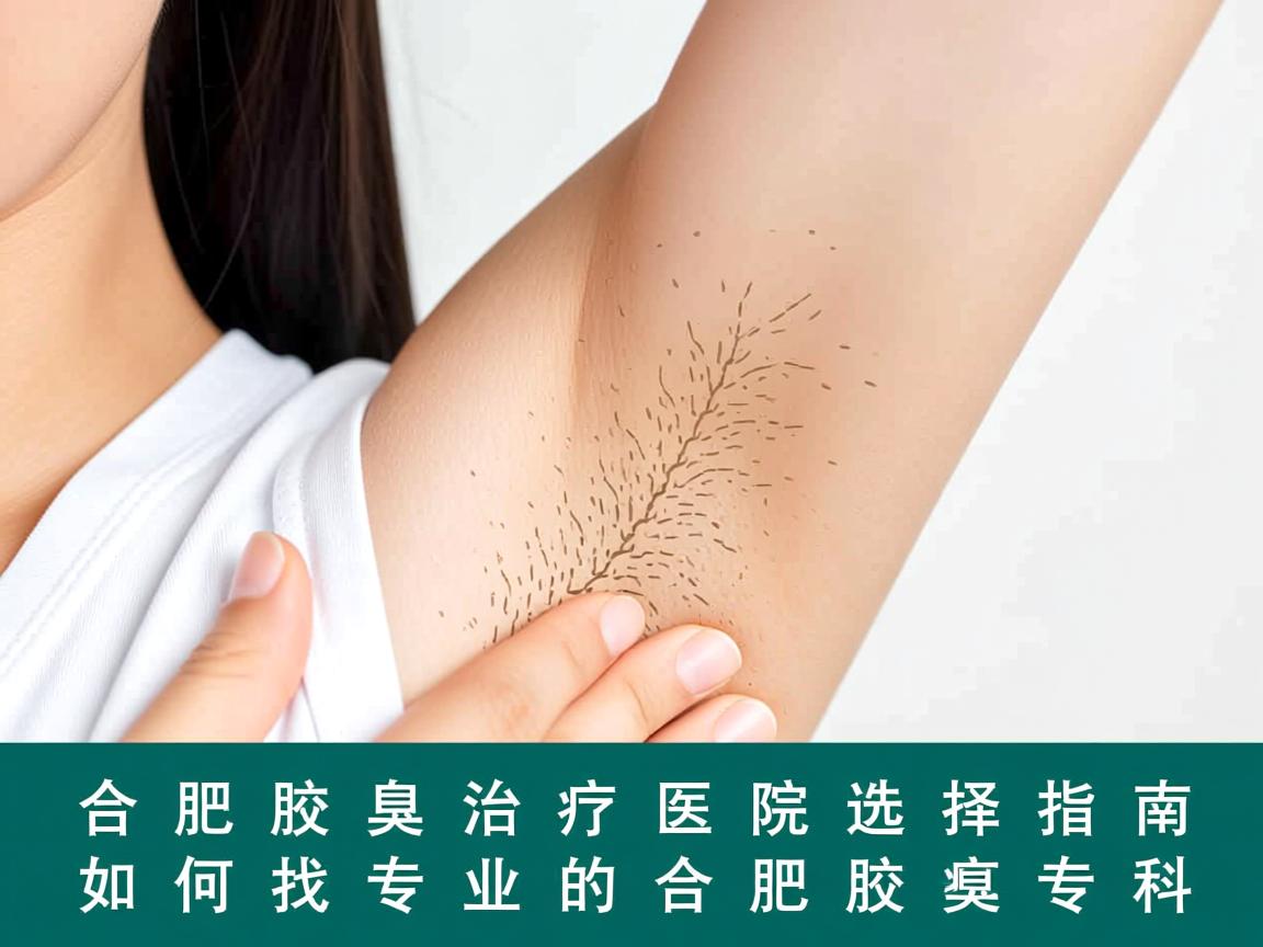 合肥腋臭治疗医院选择指南，如何找到专业的合肥腋臭专科