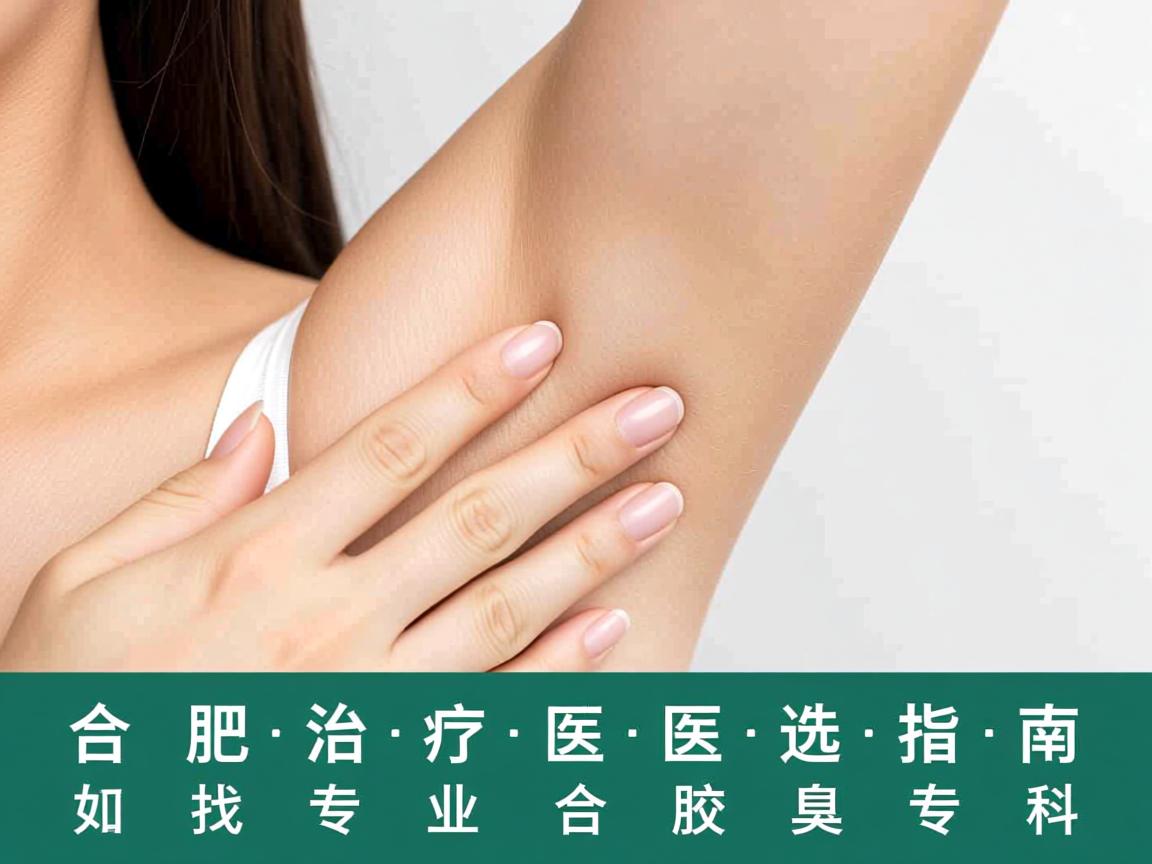 合肥腋臭治疗医院选择指南，如何找到专业的合肥腋臭专科