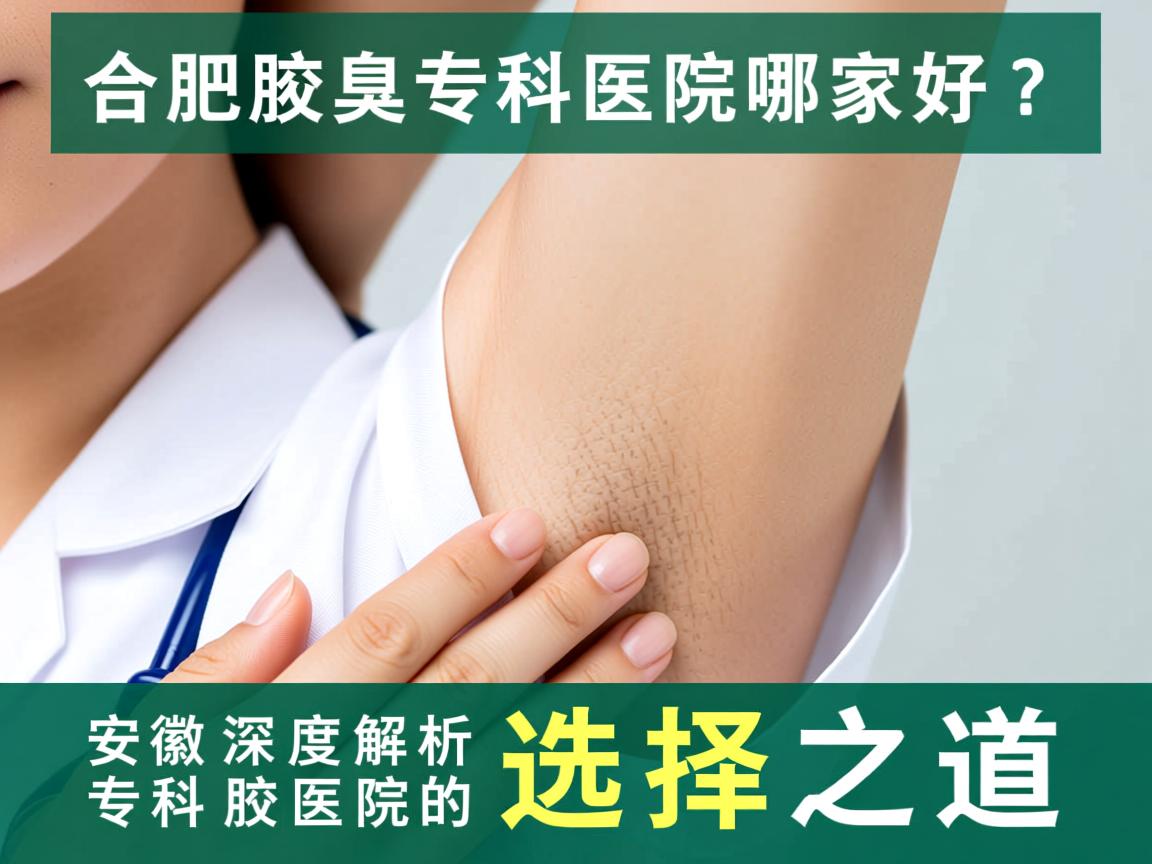 合肥腋臭专科医院哪家好?深度解析安徽腋臭专科医院的选择之道 合肥腋臭专科医院哪家好?深度解析安徽腋臭专科医院的选择之道