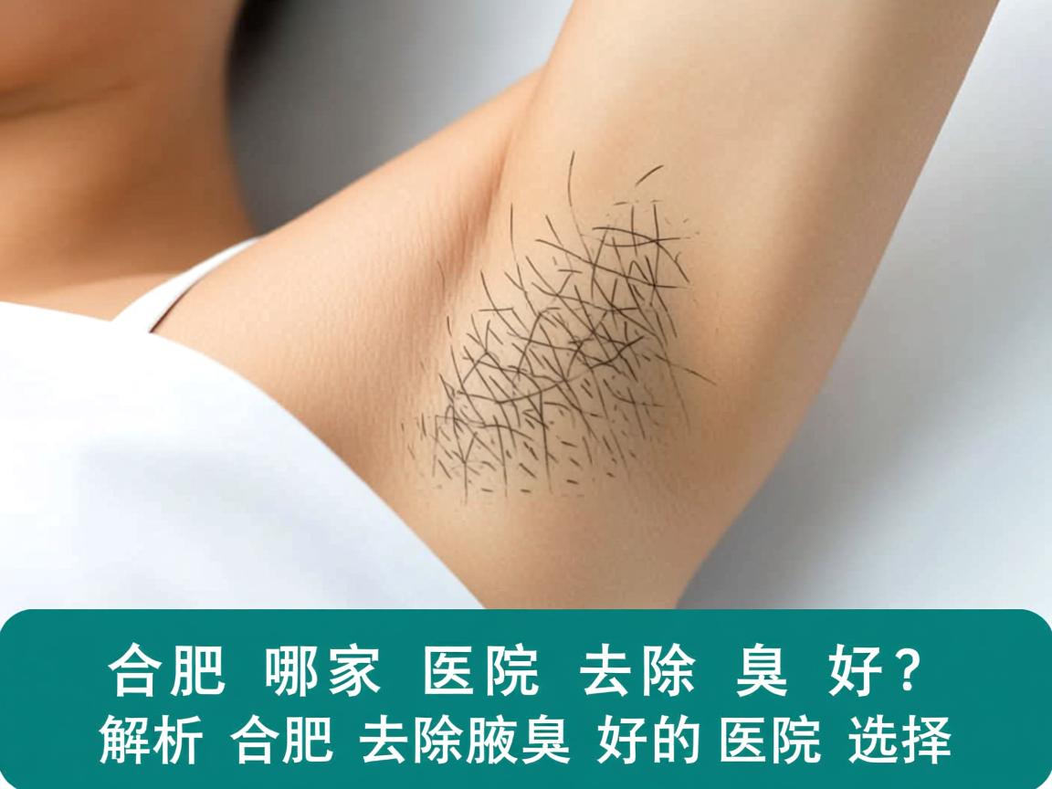 合肥哪家医院去除腋臭好？专业解析合肥去除腋臭好的医院选择
