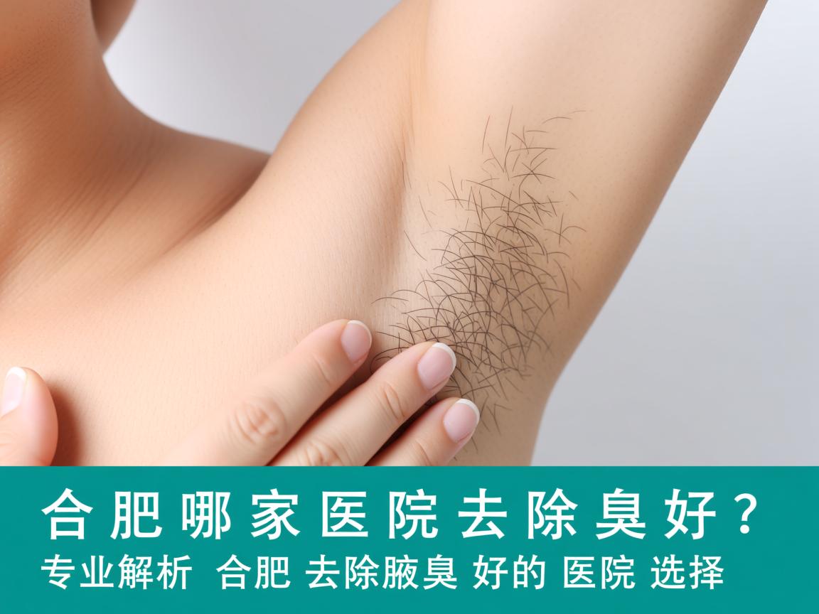 合肥哪家医院去除腋臭好？专业解析合肥去除腋臭好的医院选择