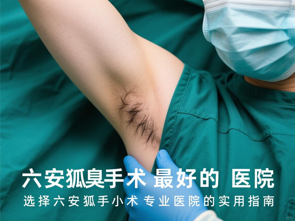 六安狐臭手术最好的医院,选择六安狐臭手术专业医院的实用指南 六安狐臭手术最好的医院,选择六安狐臭手术专业医院的实用指南
