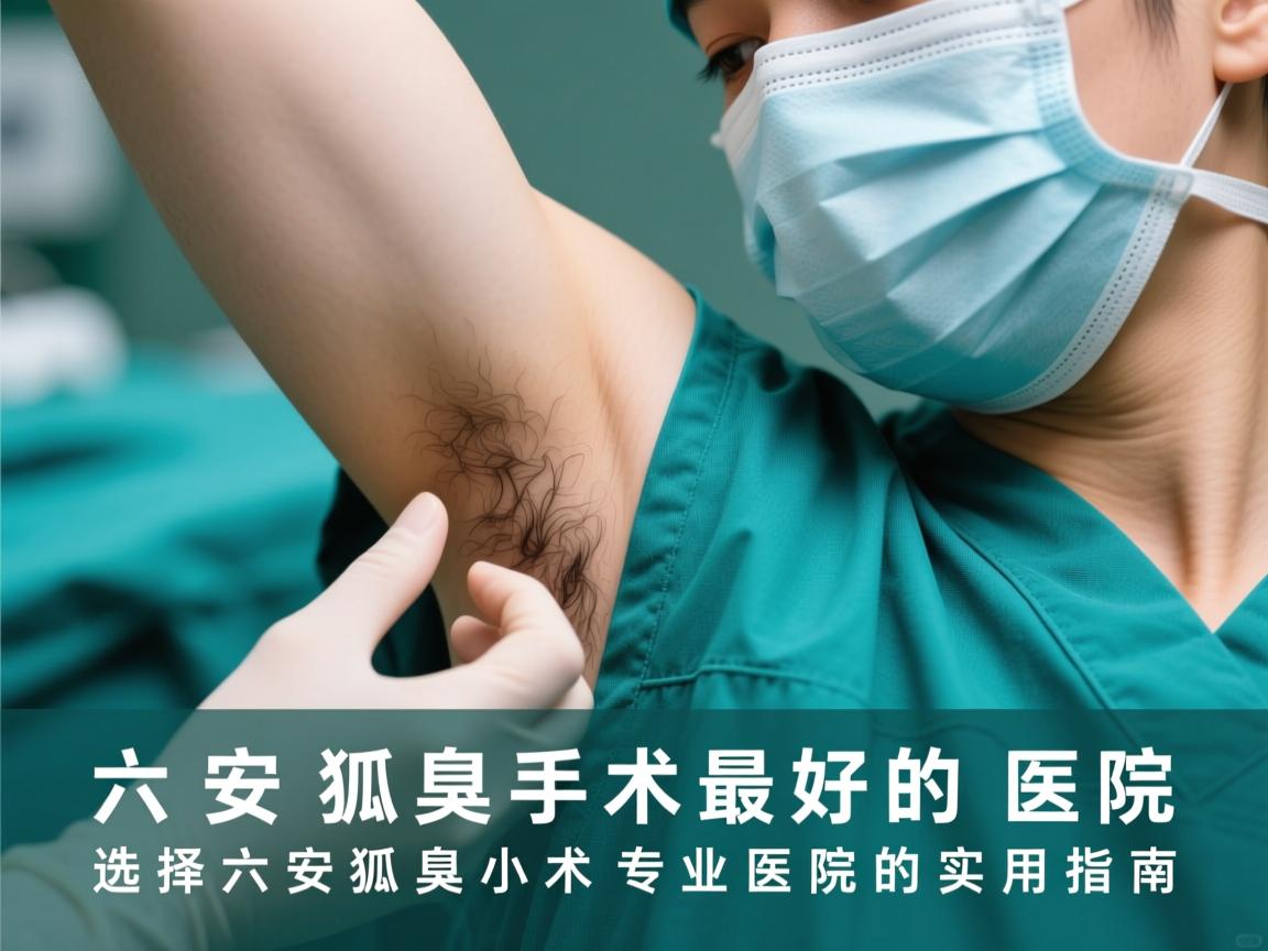 六安狐臭手术最好的医院,选择六安狐臭手术专业医院的实用指南 六安狐臭手术最好的医院,选择六安狐臭手术专业医院的实用指南