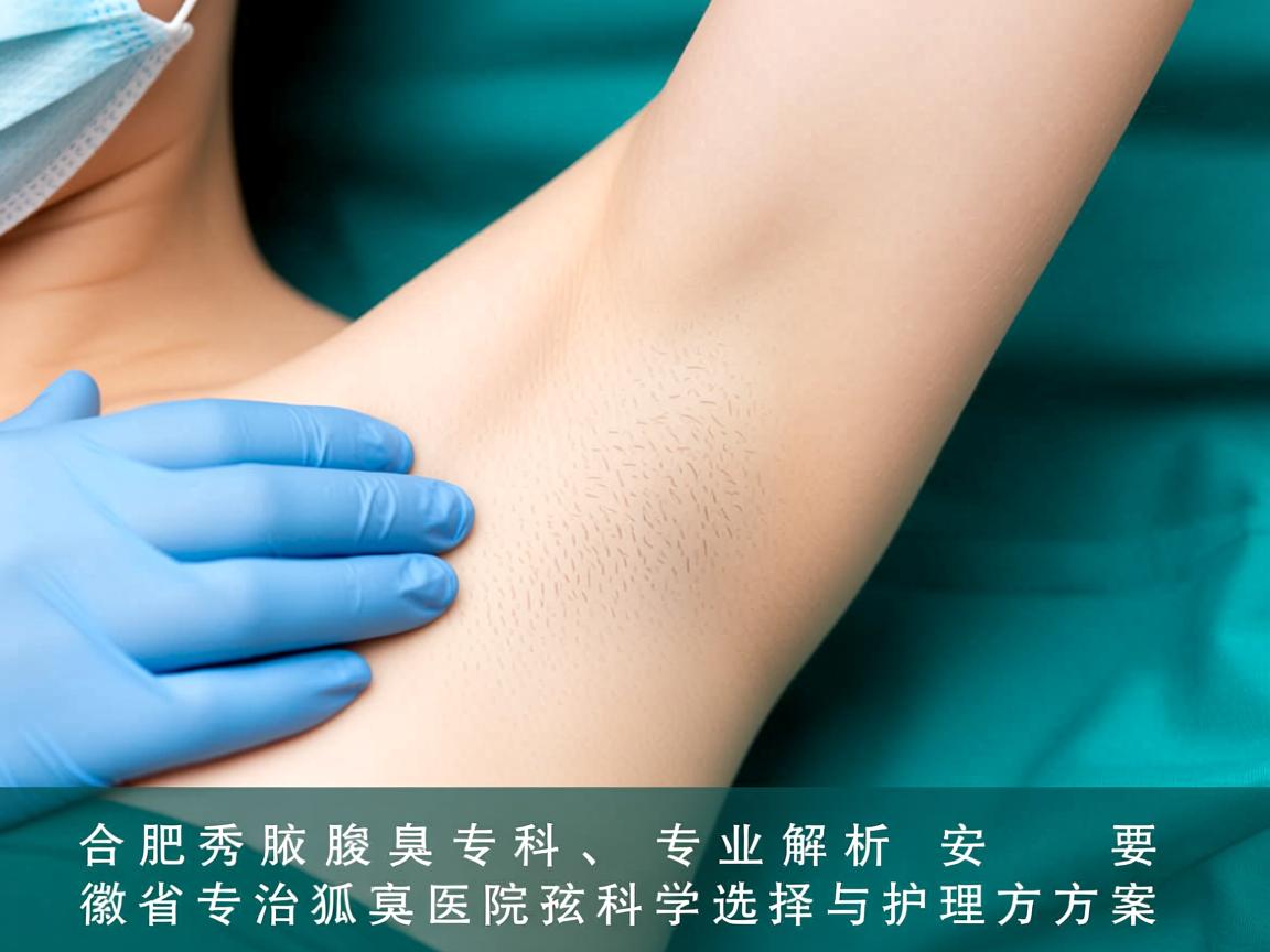 合肥腋秀腋臭专科,专业解析安徽省专治狐臭医院的科学选择与护理方案 合肥腋秀腋臭专科,专业解析安徽省专治狐臭医院的科学选择与护理方案