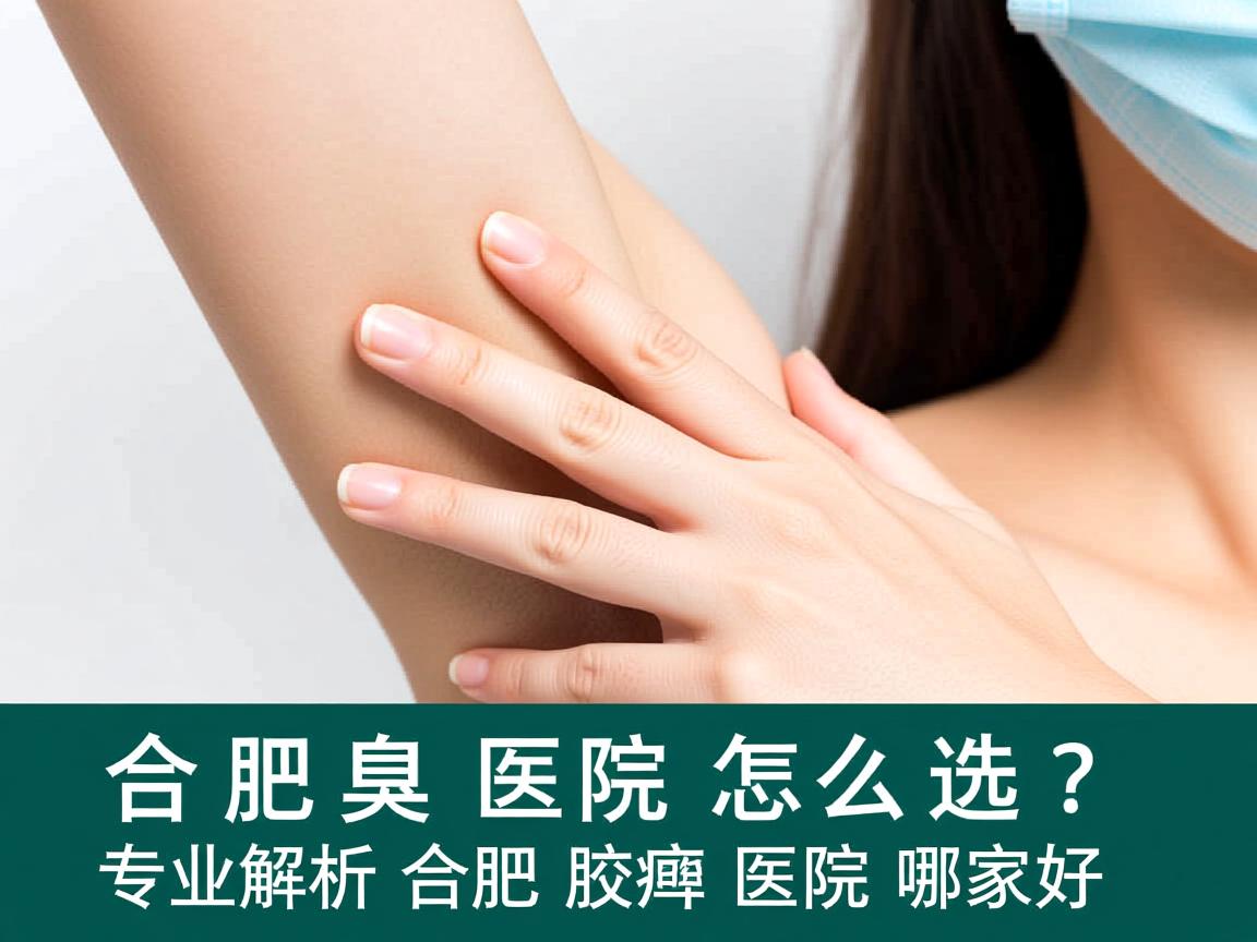 合肥腋臭医院怎么选？专业解析合肥腋臭医院哪家好