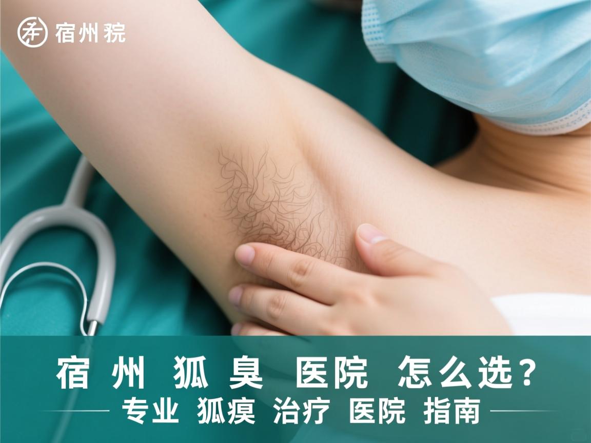 宿州狐臭医院怎么选？专业狐臭治疗医院指南