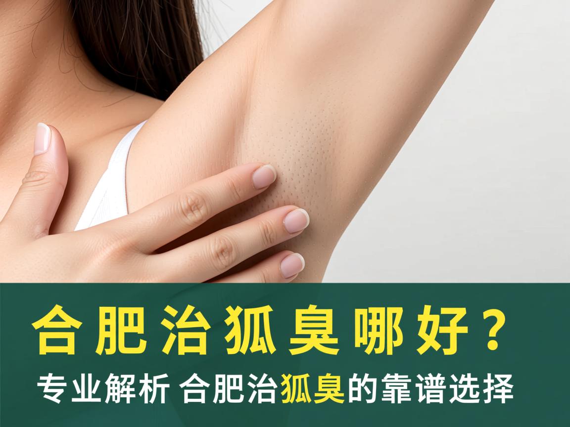 合肥治狐臭哪好？专业解析合肥治狐臭的靠谱选择