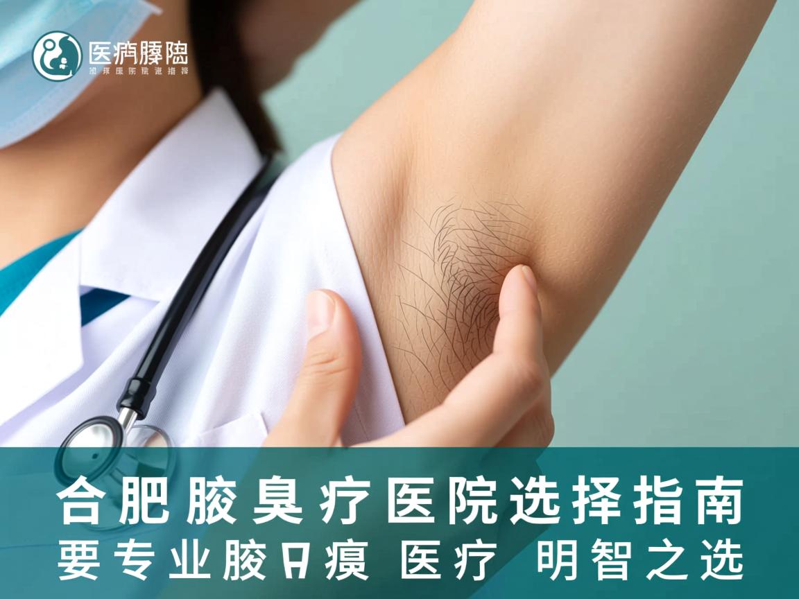 合肥腋臭治疗医院选择指南,专业腋臭医疗的明智之选 合肥腋臭治疗医院选择指南,专业腋臭医疗的明智之选