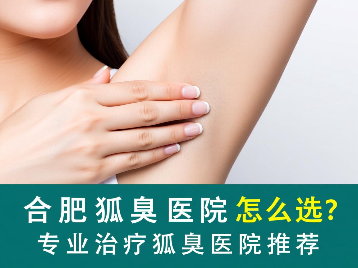 合肥狐臭医院怎么选？专业治疗狐臭的医院推荐