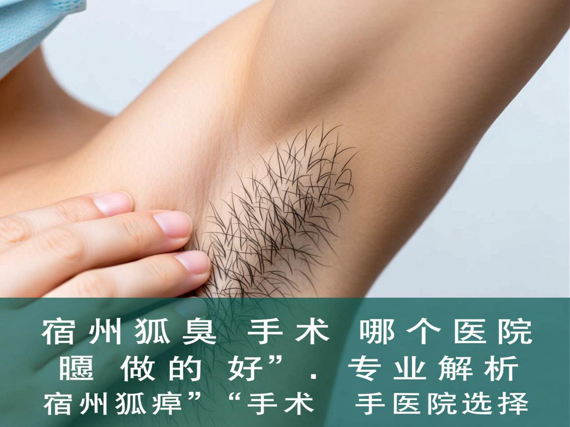 宿州狐臭手术哪个医院做的好,专业解析宿州狐臭手术医院选择 宿州狐臭手术哪个医院做的好,专业解析宿州狐臭手术医院选择