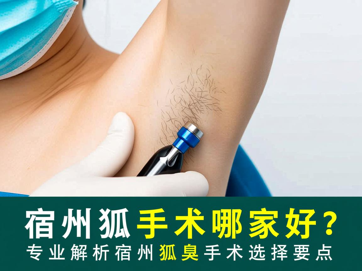 宿州狐臭手术哪家好?专业解析宿州狐臭手术选择要点 宿州狐臭手术哪家好?专业解析宿州狐臭手术选择要点